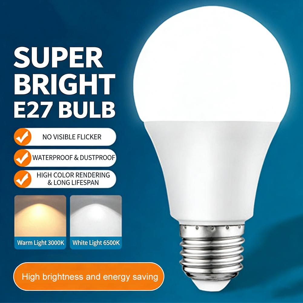 Renewable Energy House - Żarówka LED E27 3/7/12/25W Super Jasna