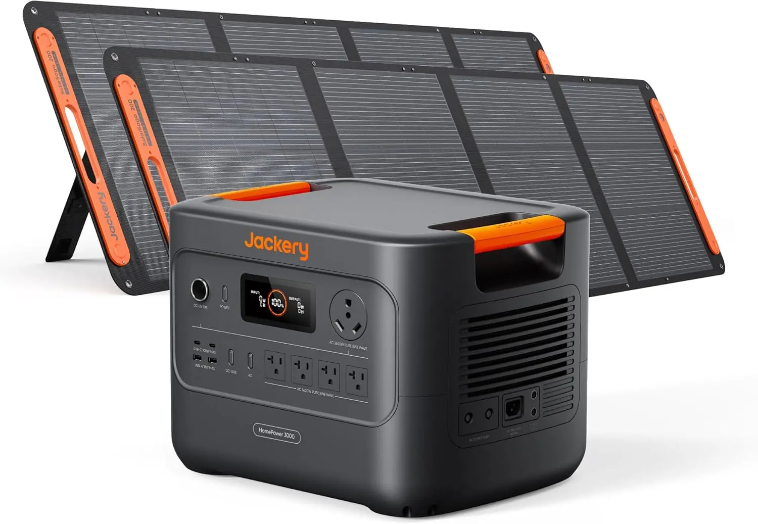 Renewable Energy House - Przenośna stacja zasilania Jackery HomePower 3000