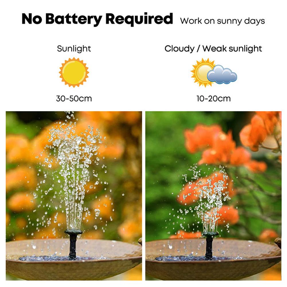 Zewnętrzna fontanna solarna z  – Solar Pool Pump Kit recenzja i cena