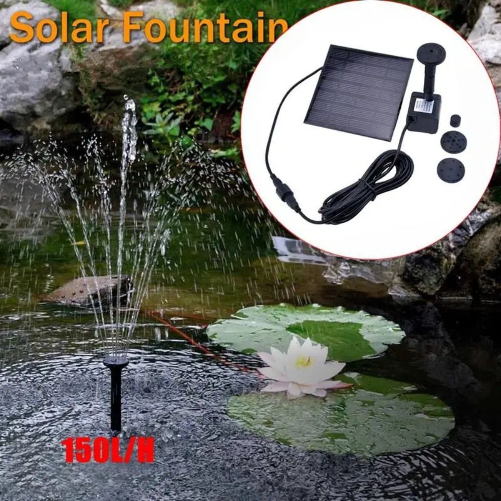 1.4W Mini pompa fontanna solar – Solar Pool Pump Kit recenzja i cena