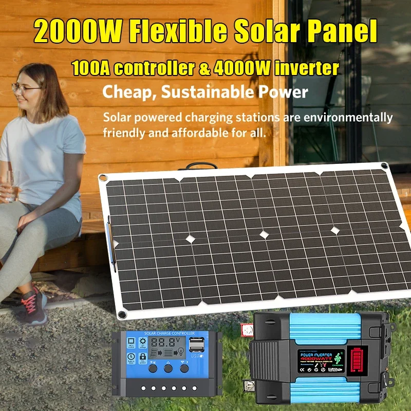 Zestaw paneli słonecznych o mo – Renewable Energy House recenzja i cena